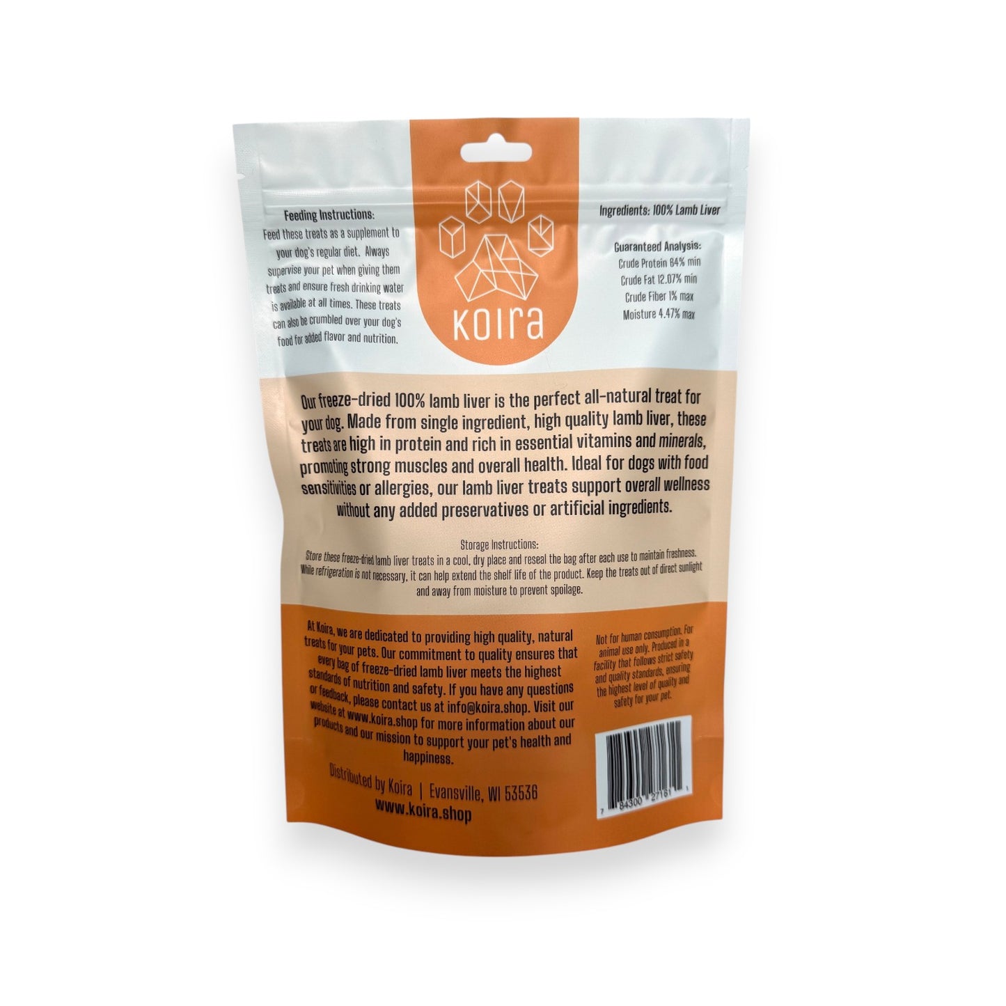 Freeze-dried Lamb Liver