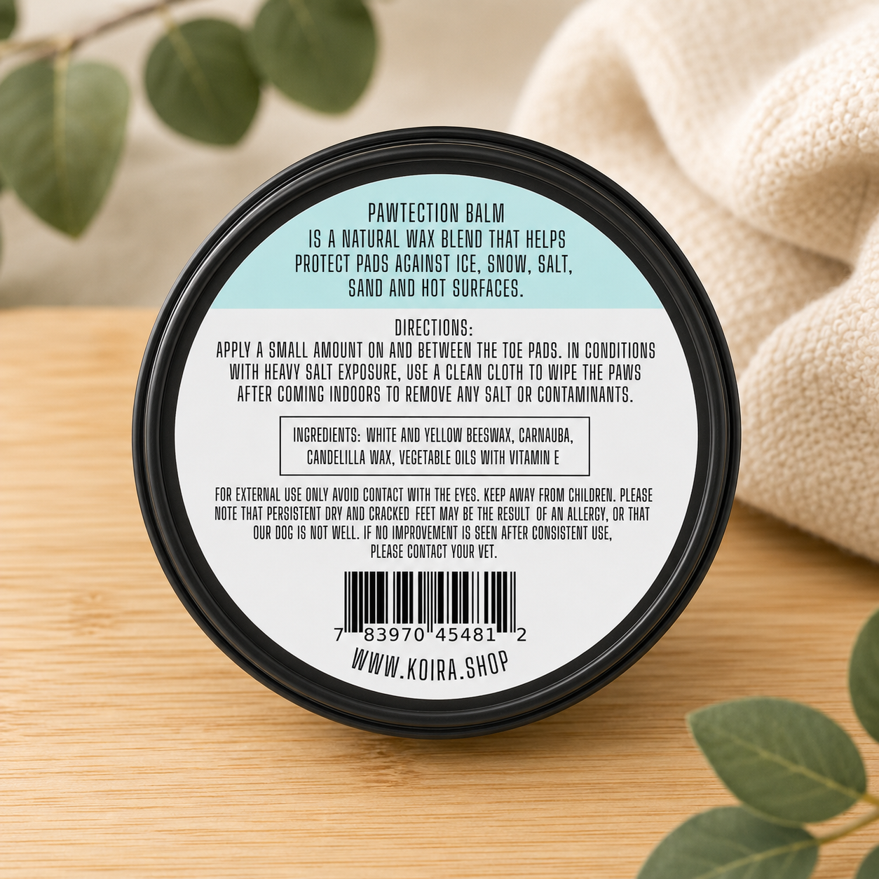 Pawtection Balm Paw Wax