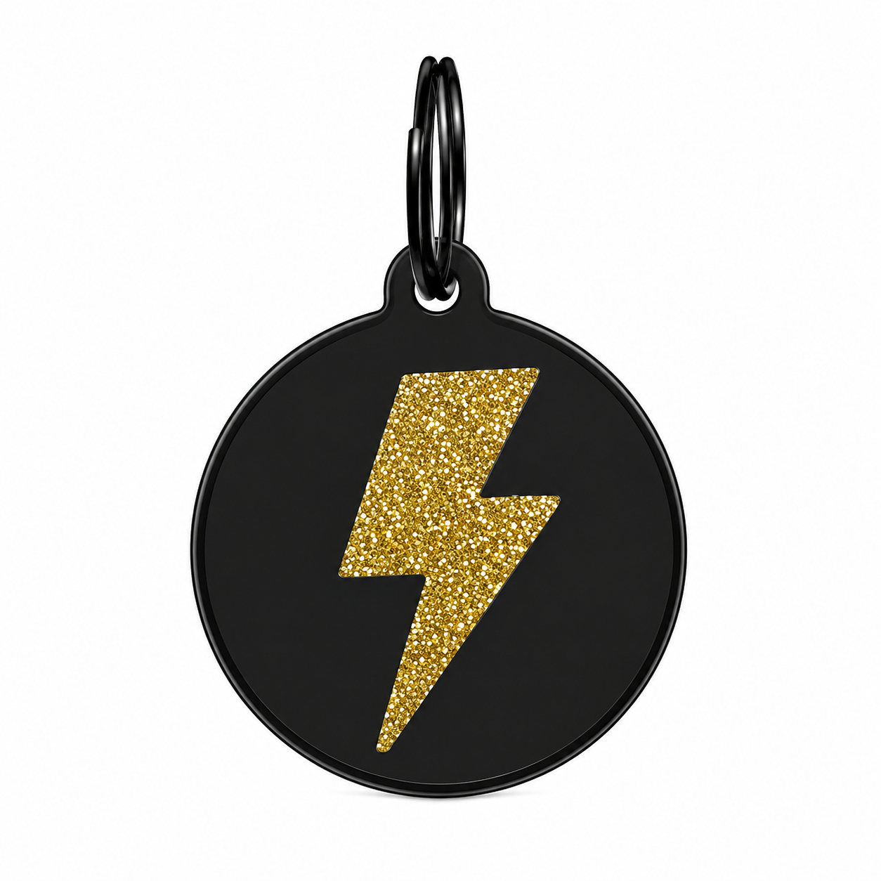 ⚡ Lightning Bolt Dog ID Tag