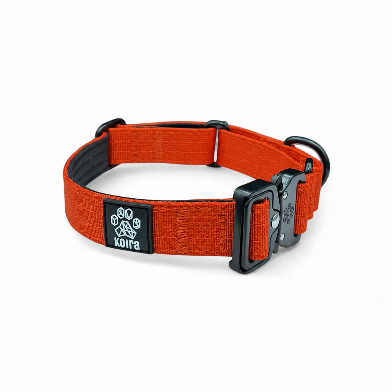 Orange Koira Martingale Dog Collar – Essential Line