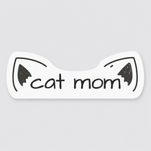 Cat Mom Vinyl Sticker