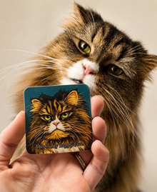 This Is My Happy Face Cat Sticker