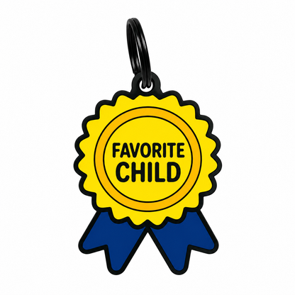 🏆 Favorite Child Dog ID Tag