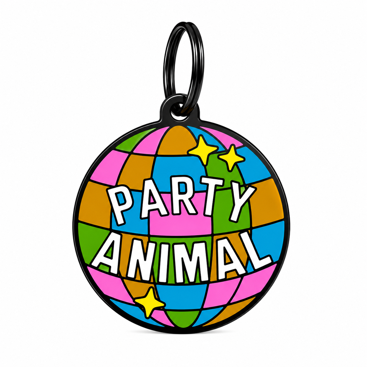 Party Animal Dog ID Tag