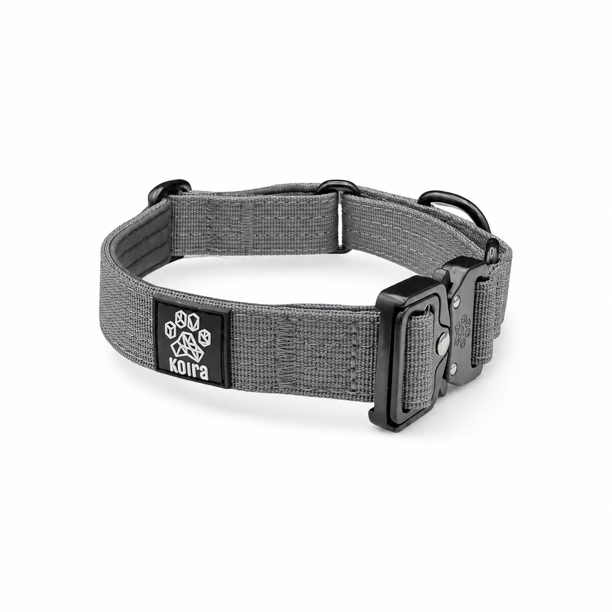 Gray Koira Martingale Dog Collar – Essential Line