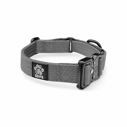 Gray Koira Martingale Dog Collar – Essential Line