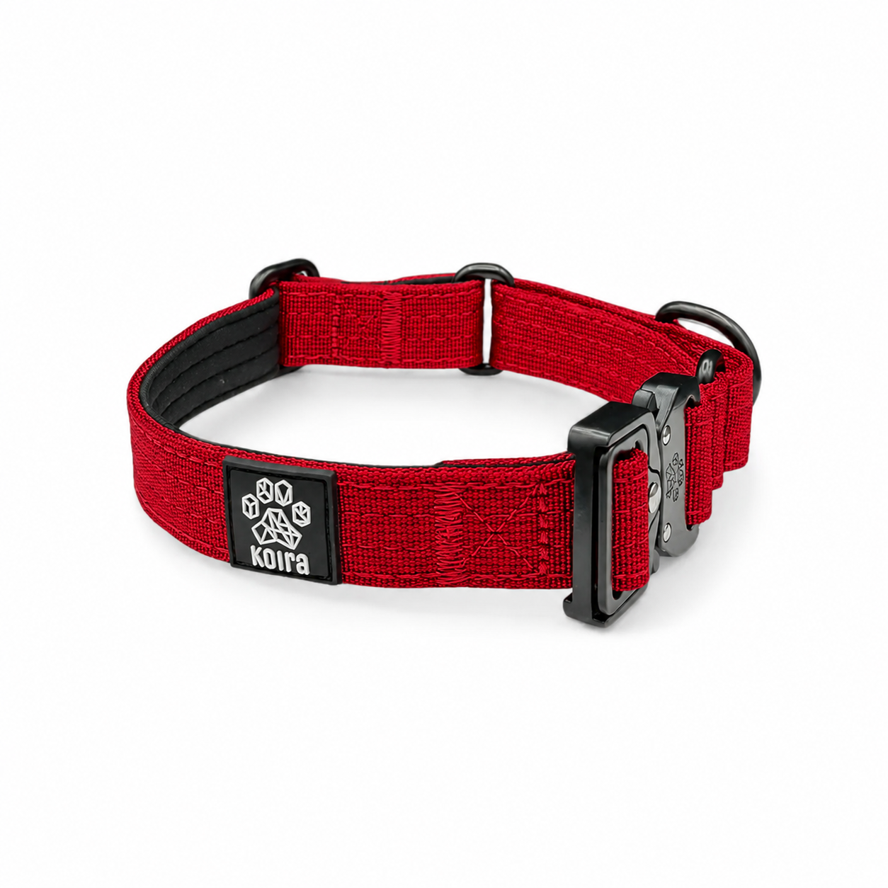 Red Koira Martingale Dog Collar – Essential Line