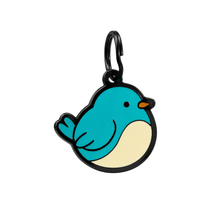 Little Blue Bird Pet ID Tag Cat Tag