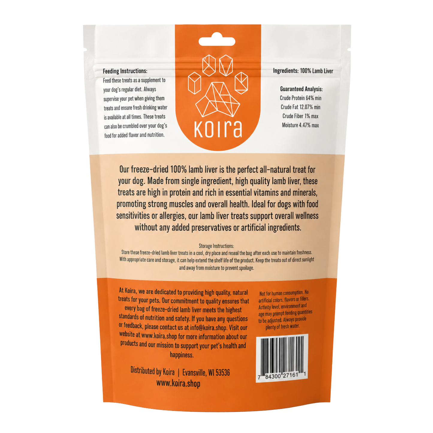 Freeze-dried Lamb Liver