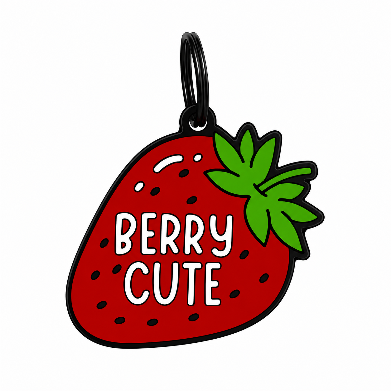 🍓 Berry Cute Dog ID Tag