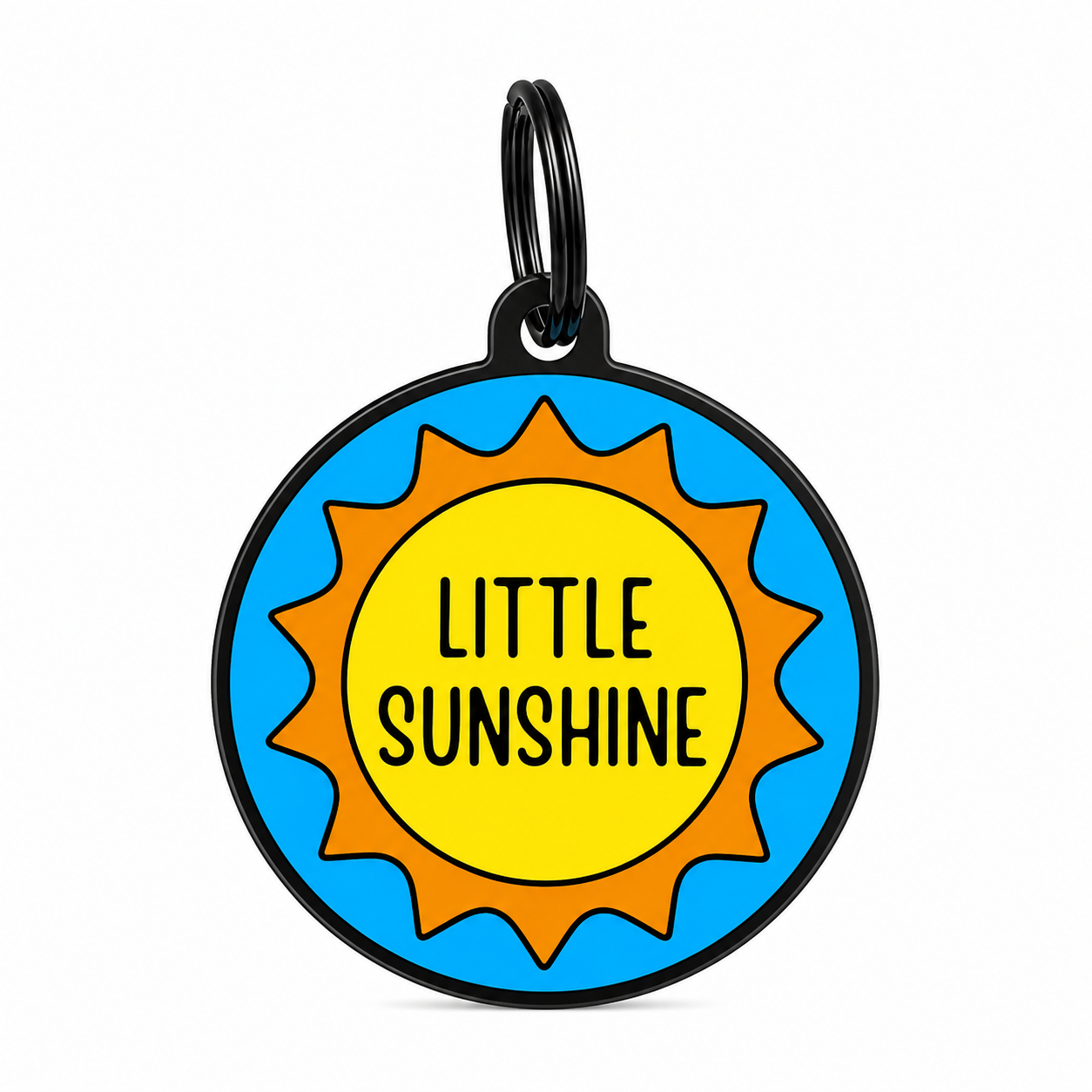 ☀️ Little Sunshine Dog ID Tag