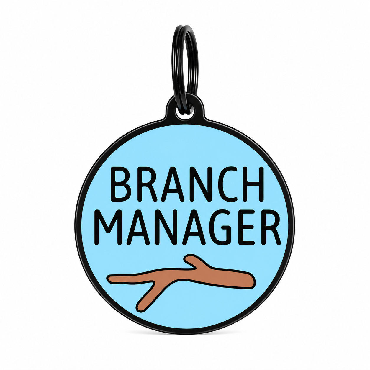 🌿 Branch Manager Dog ID Tag