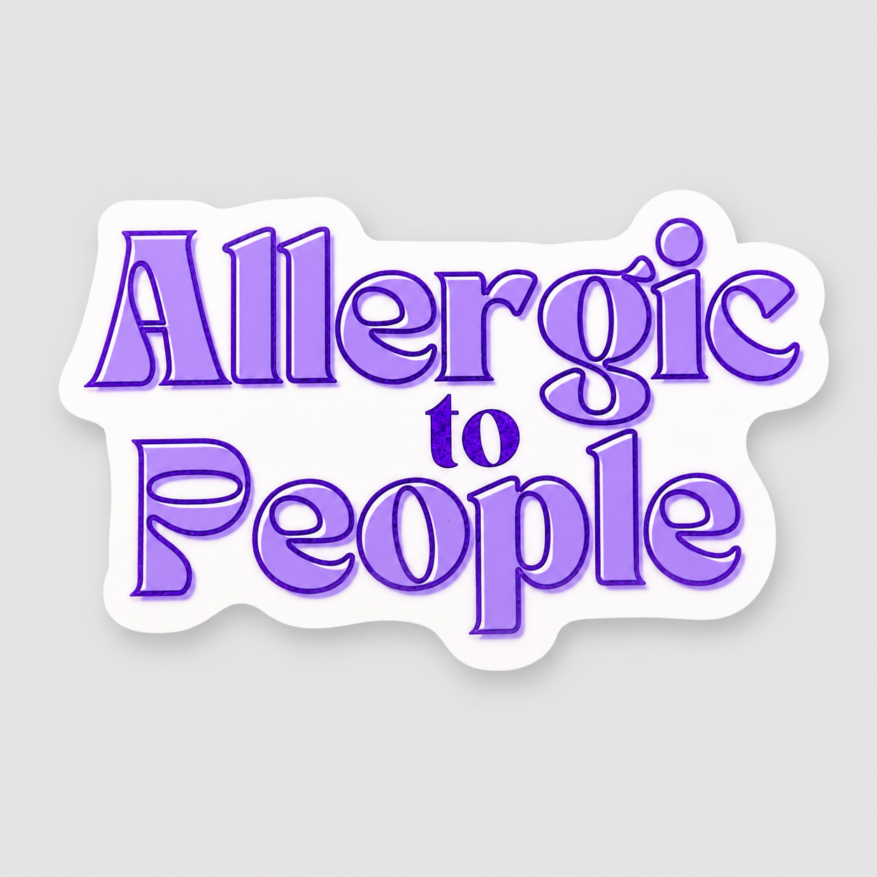 Allergic to People