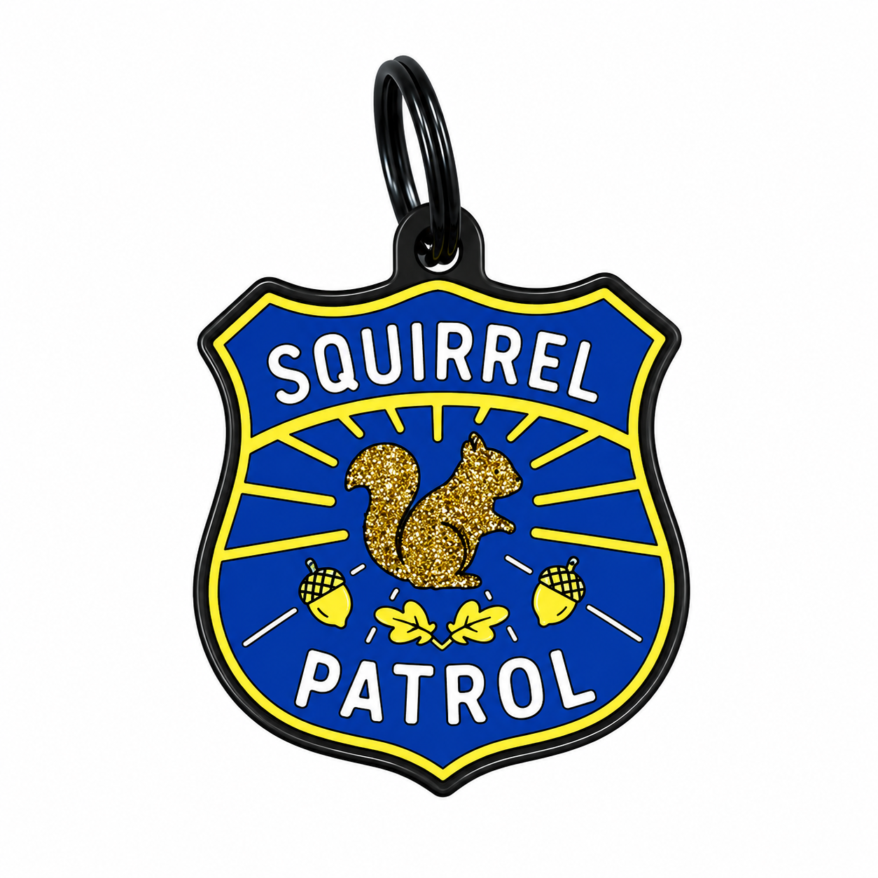 🐿️ Squirrel Patrol Dog ID Tag